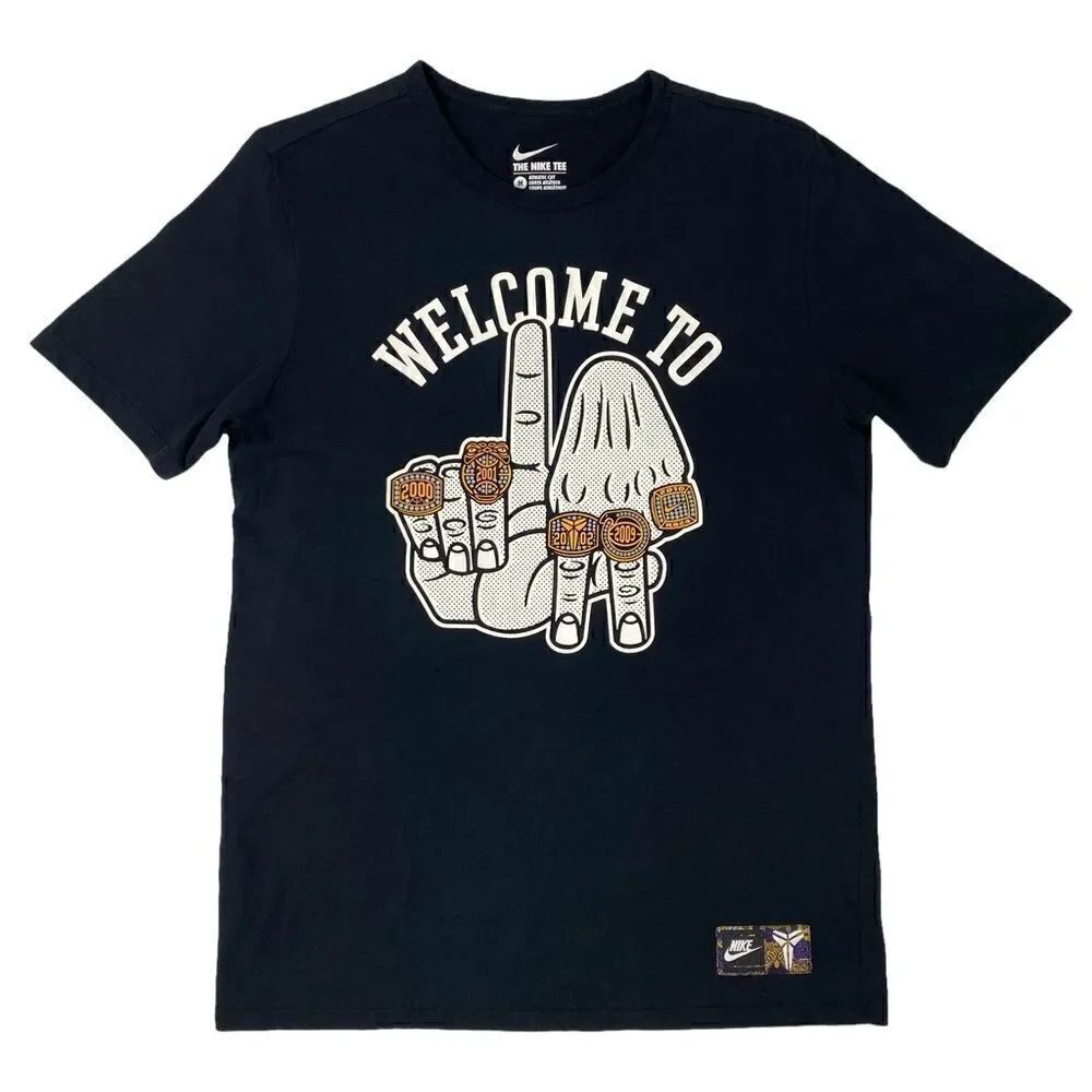 Nike Kobe Bryant Welcome To LA Championship Rings T-Shirt